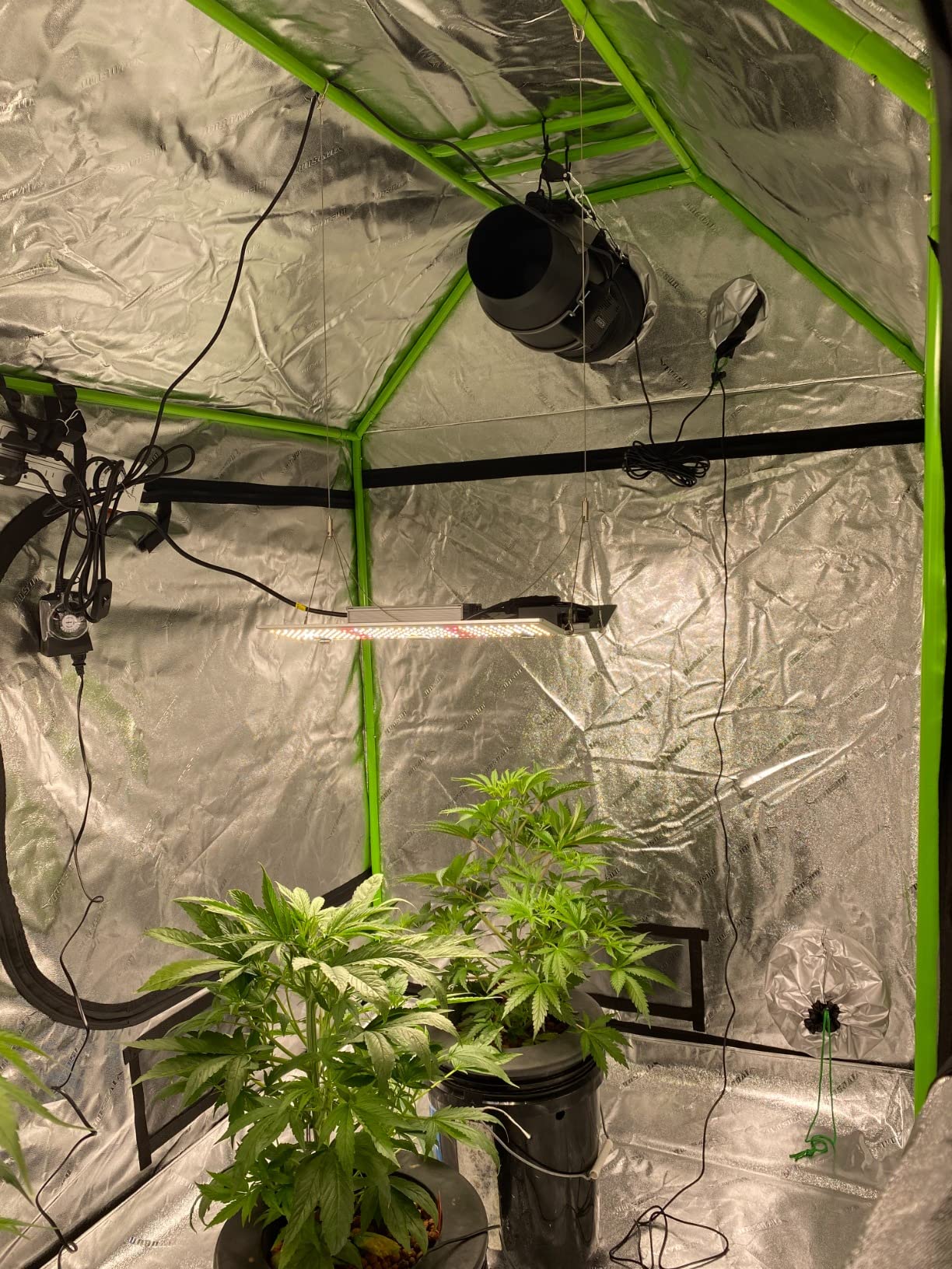 VIVOSUN D325 2-in-1 3x2 Grow Tent 36