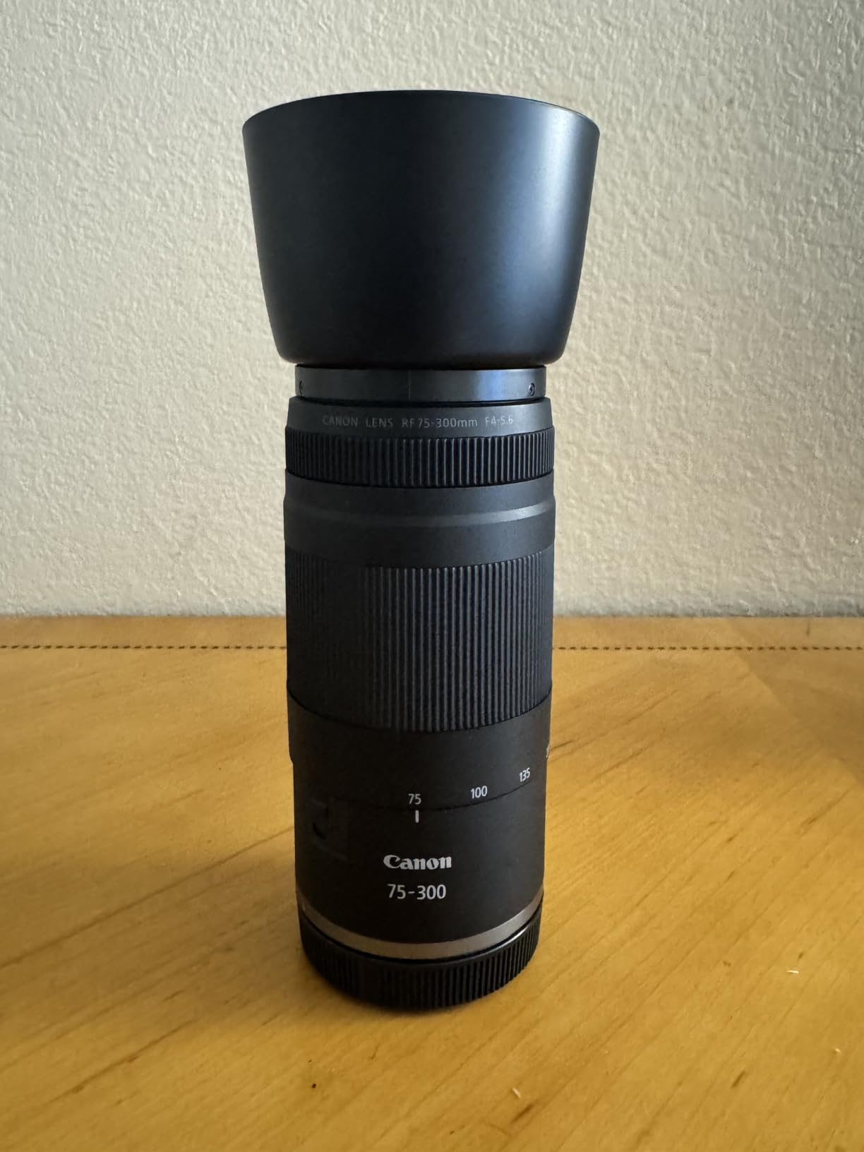 JJC Camera Lens Hood for Canon RF 75-300mm, EF 75-300mm & EF-S 55-250mm Lens | Replaces Canon ET-60 Hood, Reversible Design, Compatible with 58mm Filter/Cap, Reduces Lens Flare, Durable ABS customer photo 1
