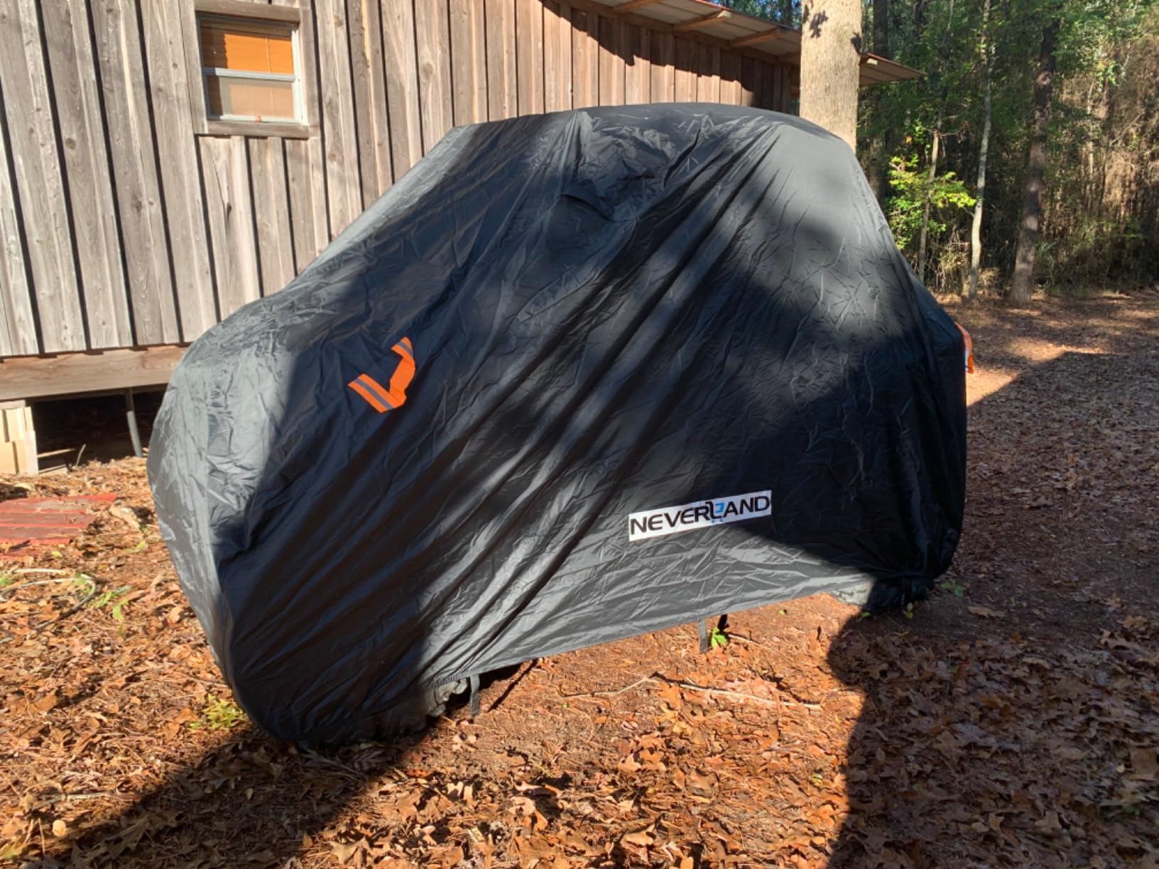 NEVERLAND UTV Cover Heavy Waterproof Denier Oxford Cloth for Polaris RZR Yamaha Can-Am Defender Kawasaki Ranger Cover 4-6 Passenger Black customer photo 2