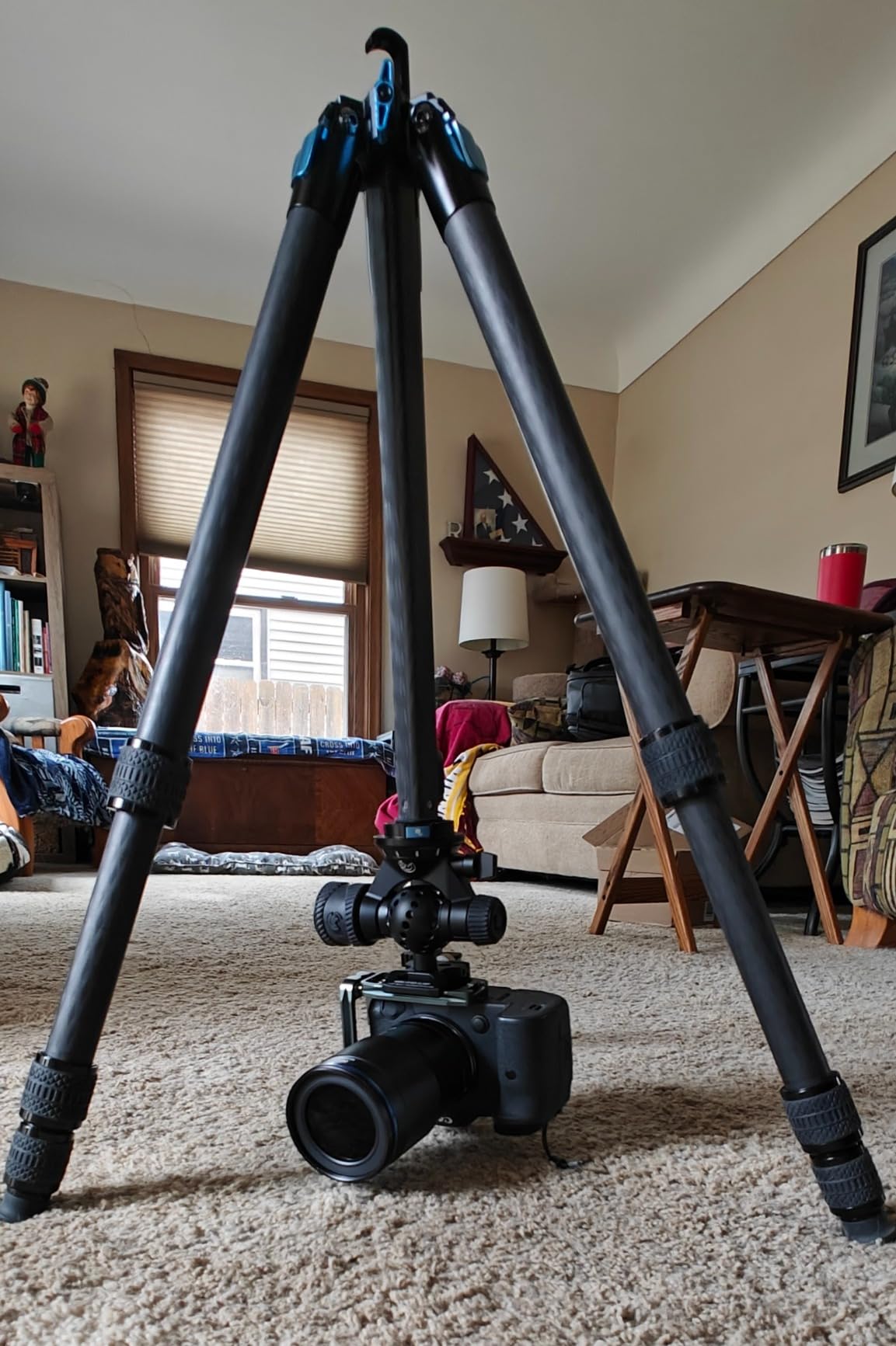 SIRUI Professional Heavy Duty Carbon Fiber Tripod, 68.9