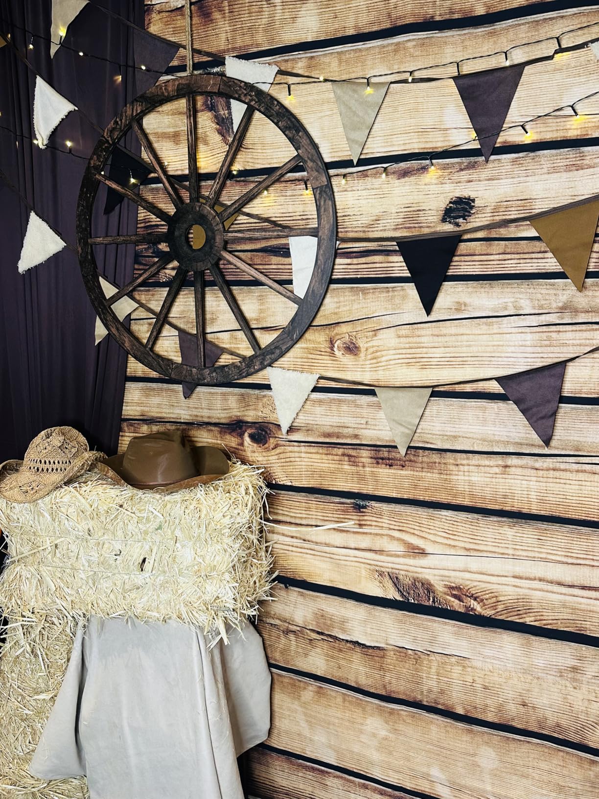 10x8ft Wood Backdrops for Photography Grunge Vintage Worn Wooden Boards Background Seamless Backdrop Brown Photo Wall Wrinkle Free Photography Photo Studio customer photo 2