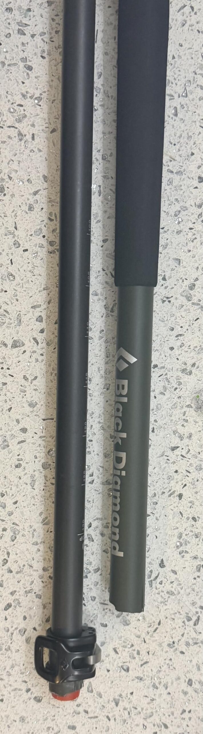BLACK DIAMOND Alpine Carbon Cork Hiking Trekking Poles, Pair, Tundra | FlickLock adjustment, foam grips and adjustable straps, carbide tips for dirt, rock, and variable terrain customer photo 1