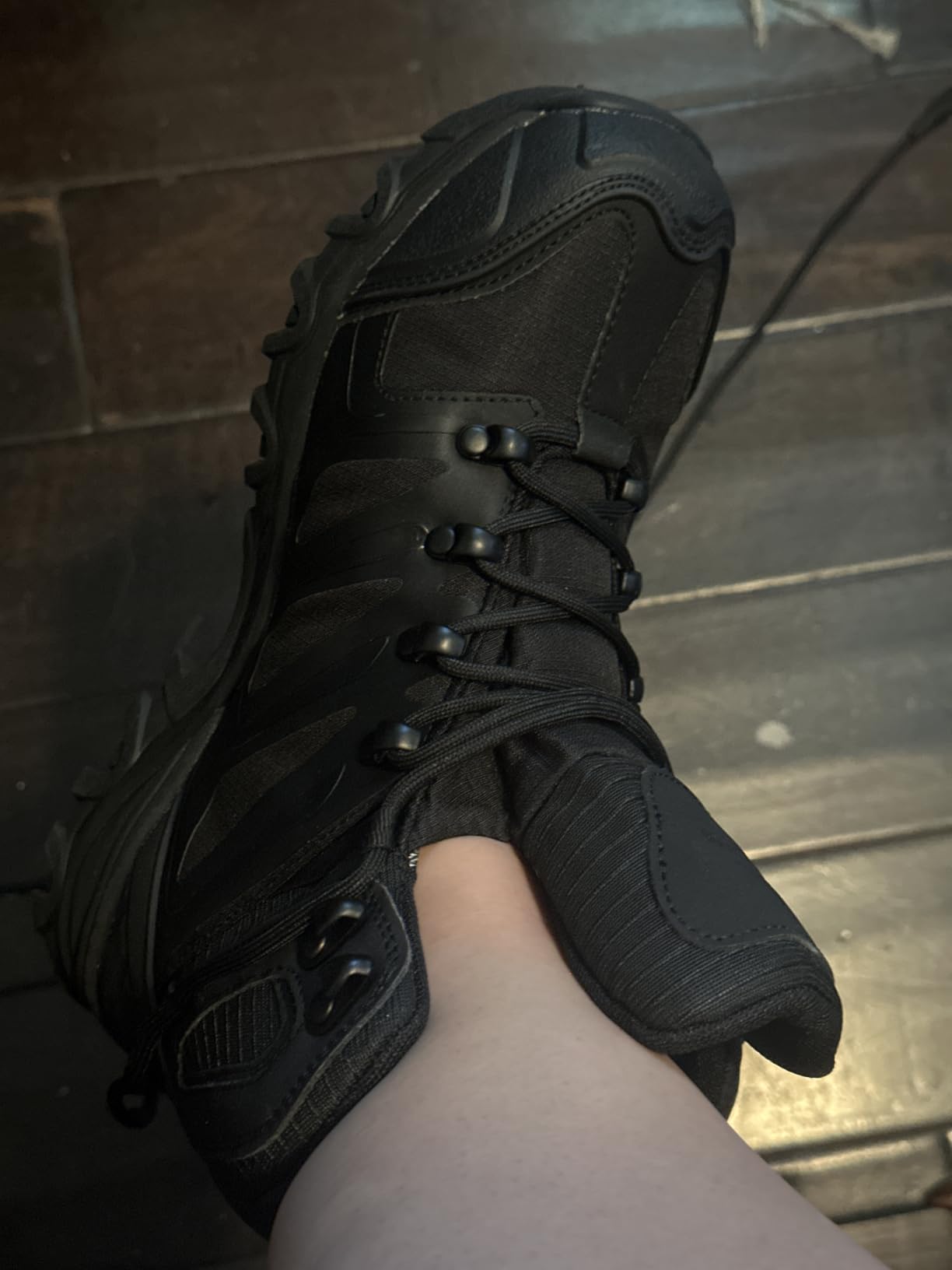 NORTIV 8 Men's Ankle High Waterproof Hiking Boots customer photo 1