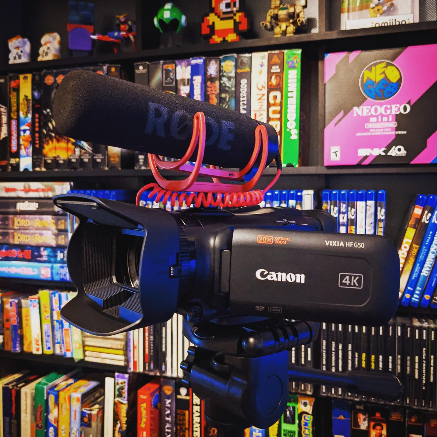 Canon VIXIA HF G50 4K30P Camcorder, Black customer photo 1