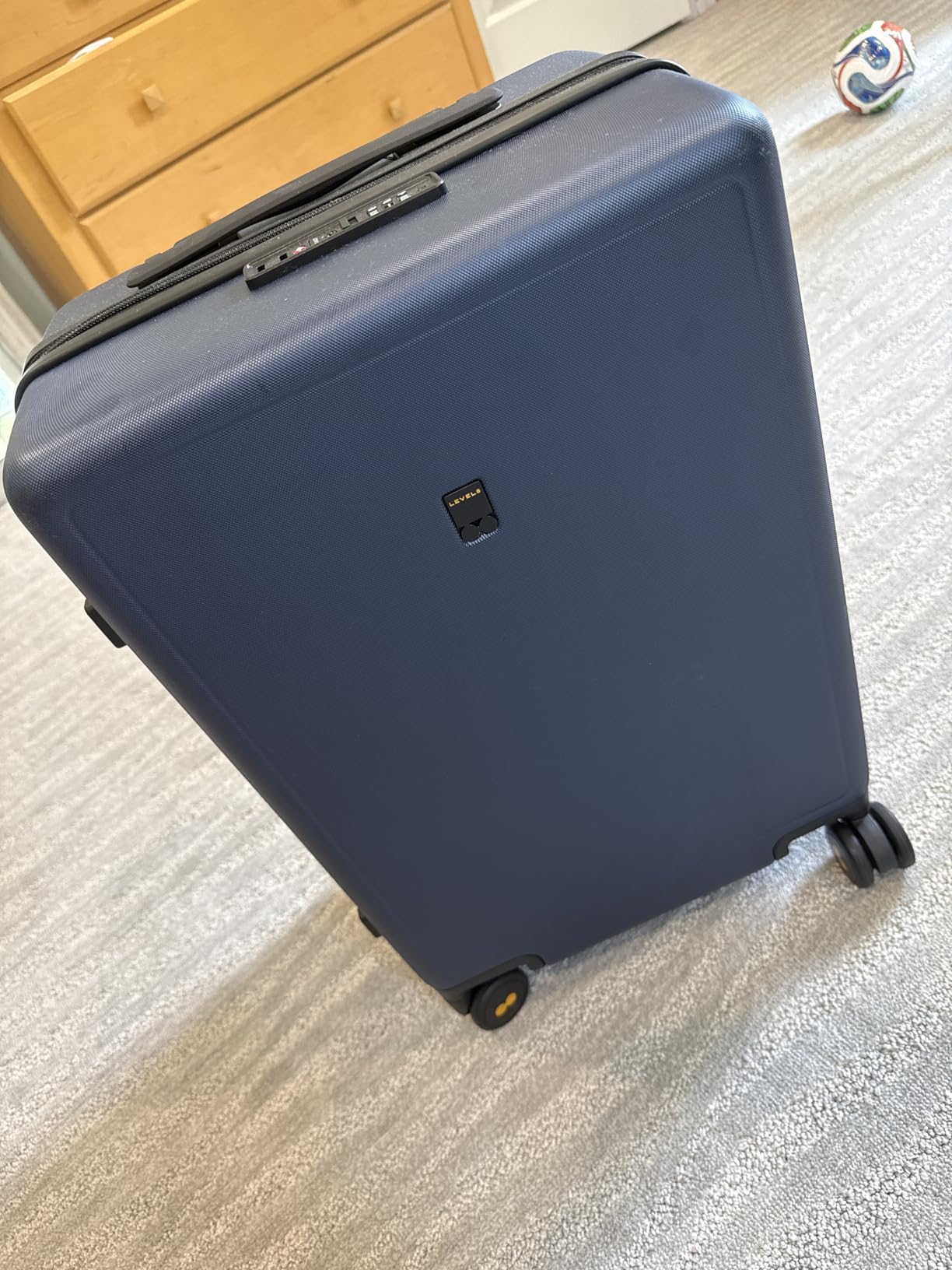 Rolling Carry on Luggage Airline Approved, Carry-on Suitcases with Wheels, Lightweight Luminous Textured Luggage for Men Women, Tsa Lock, 20 Inch, Dark Grey customer photo 1