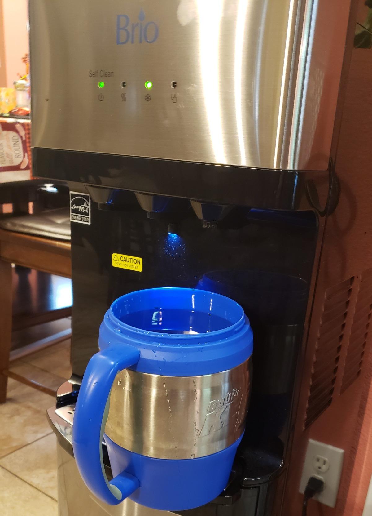 Brio Self Cleaning Bottom Loading Water Cooler Water Dispenser - Limited Edition - 3 Temperature Settings - Hot, Cold & Cool Water customer photo 1
