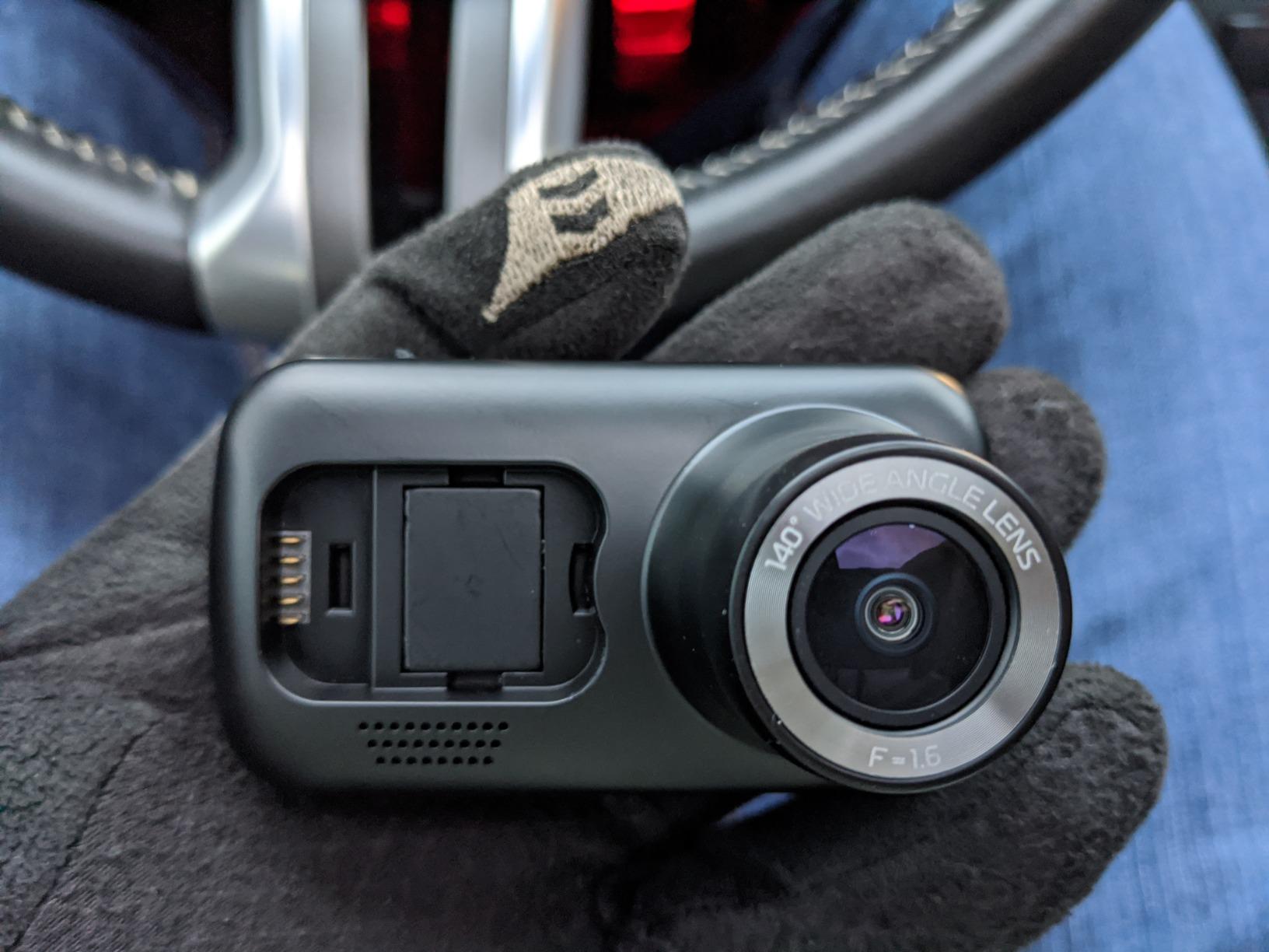 Nextbase 222 Dash Cam Full 1080p/30fps HD Recording In Car DVR Camera- 140° 6 lane Wide Viewing Angle- Polarising Filter Compatible- Intelligent Parking Mode- Loop Records- G-Sensor- Magnetic Mount customer photo 1