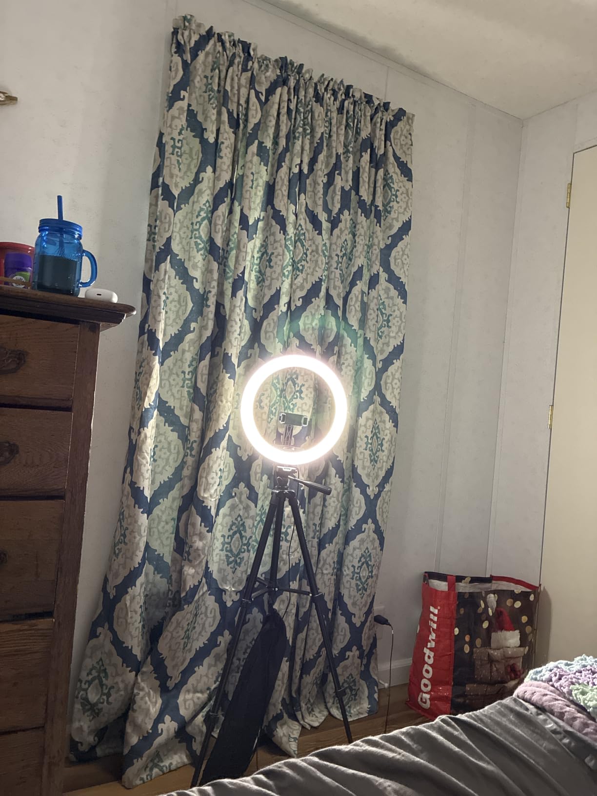UBeesize 12 inch Ring Light with Stand, Selfie Ring Light with 50
