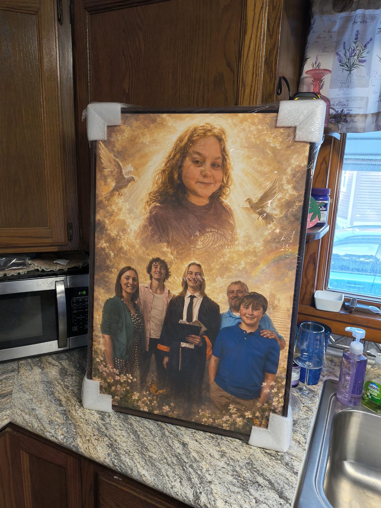 Personalized Custom Canvas Prints: Photo On Canvas (Framed 11X14) Transform Your Photos into Stunning Framed Wall Art Digitally Printed Photo To Canvas Ideal for Home Decor Gifts Keepsakes customer photo 2