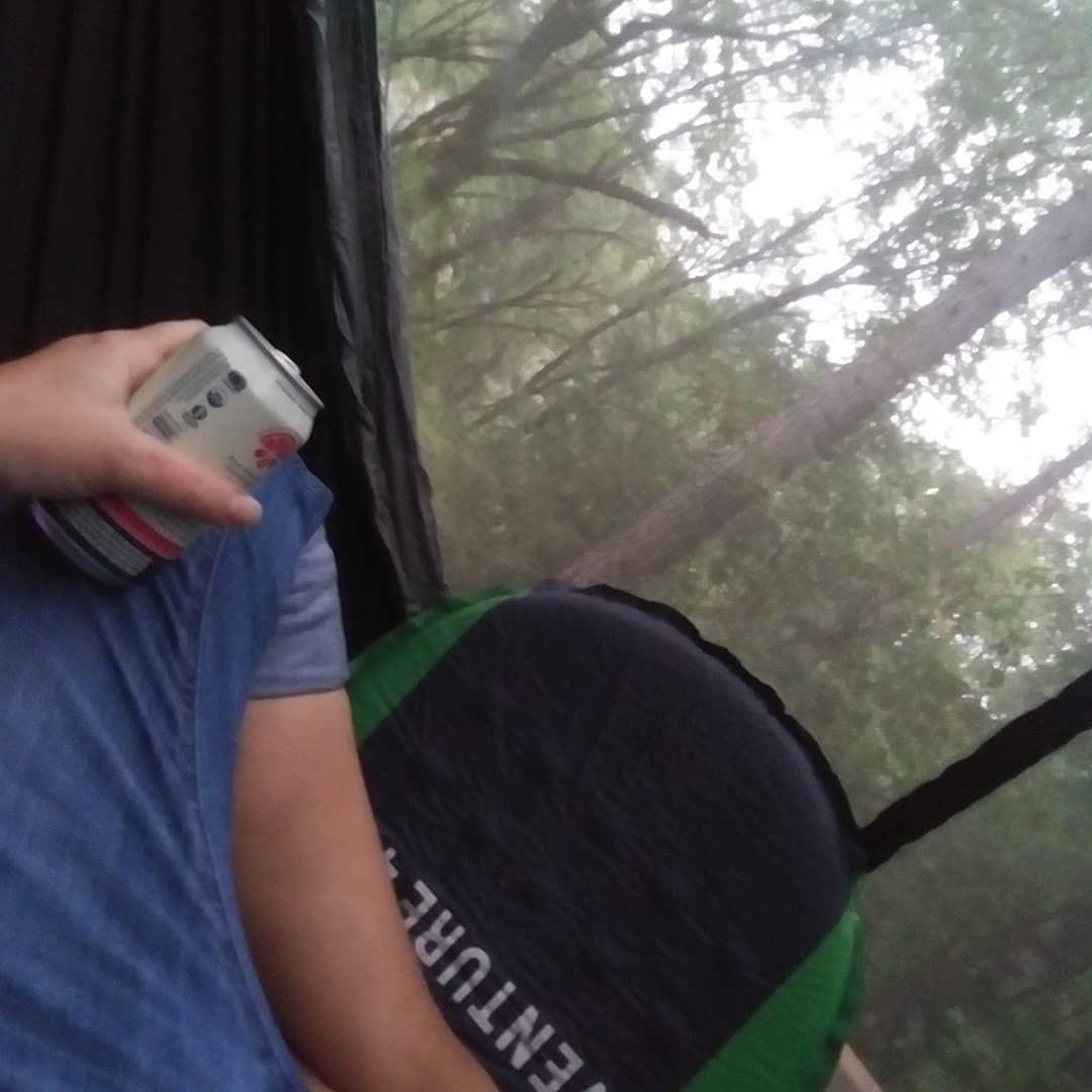 Gold Armour Camping Hammock - XL Double Hammock Portable Hammock Camping Accessories Gear for Outdoor Indoor with Tree Straps, USA Based Brand (Hawaii Blue) customer photo 1