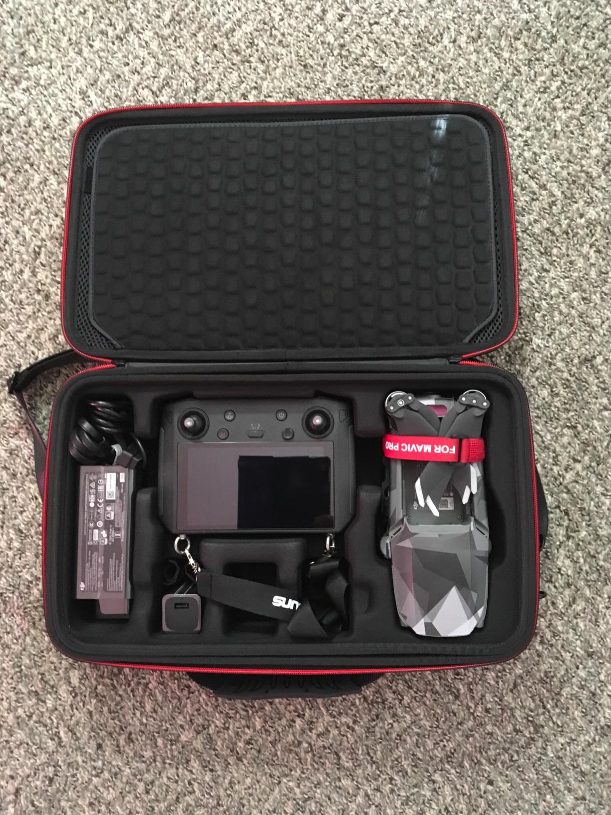 RLSOCO Carrying Case for DJI Air 2/Mavic 2 Pro - Fits Accessories:Controller,Drone Body,Batteries customer photo 1