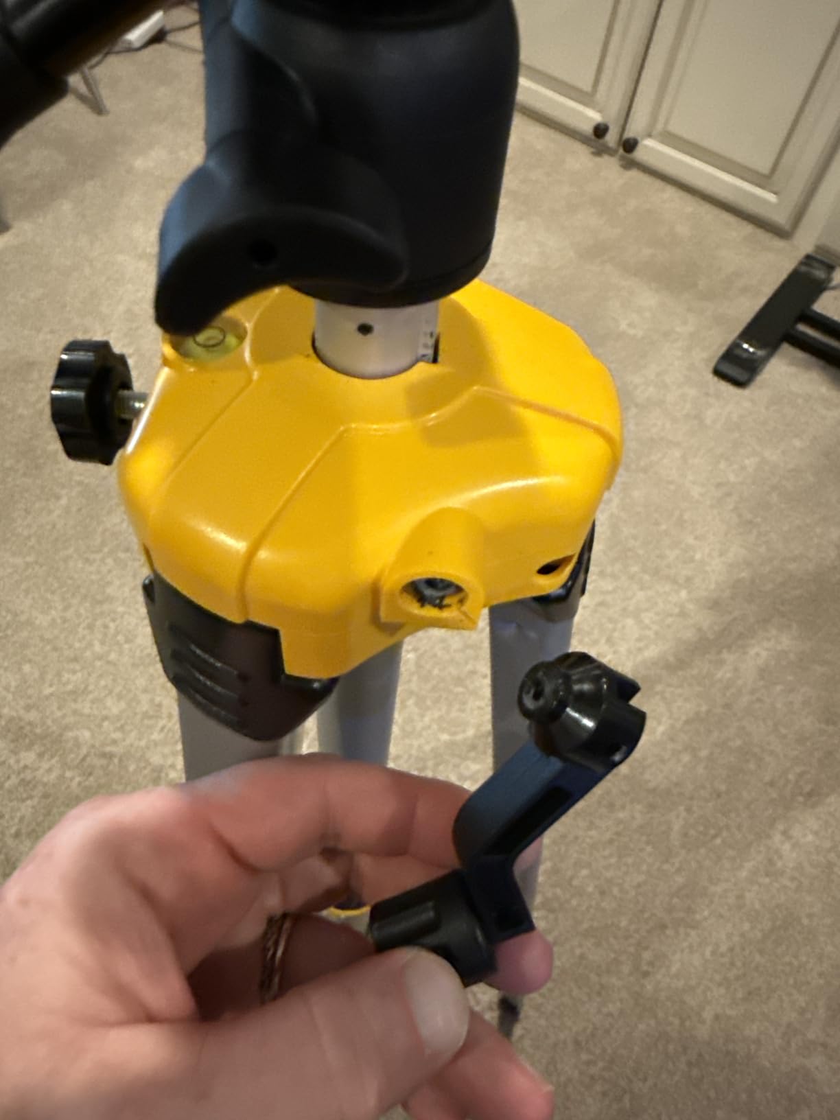 DEWALT Laser Level Tripod, 1/4 x 20 Thread Mount, Collapsible Legs (DW0881T) customer photo 2