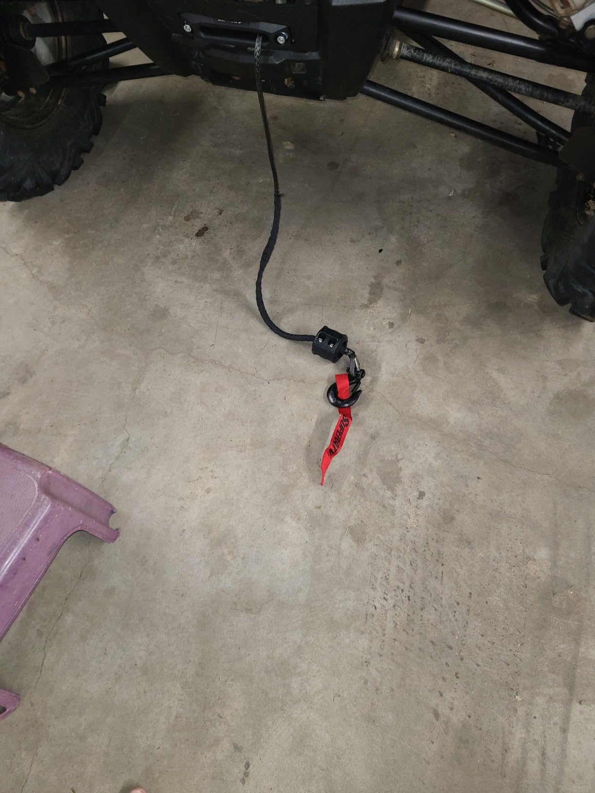SuperATV Black Ops 4500 LB Winch with Winch Mounting Plate for Polaris Models | Complete Winch & Winch Mount Kit Ready for Install customer photo 2