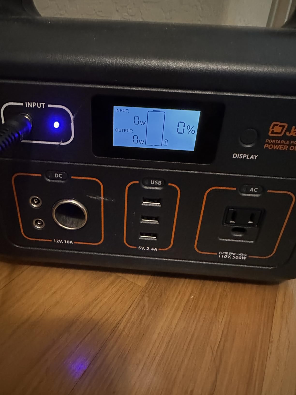 Jackery Explorer 500 v2 Portable Power Station, 512Wh, 500W AC | LiFePO4 Battery, 1000W Surge, 14 lbs Lightweight, AC Cable Included, Solar Generator customer photo 2