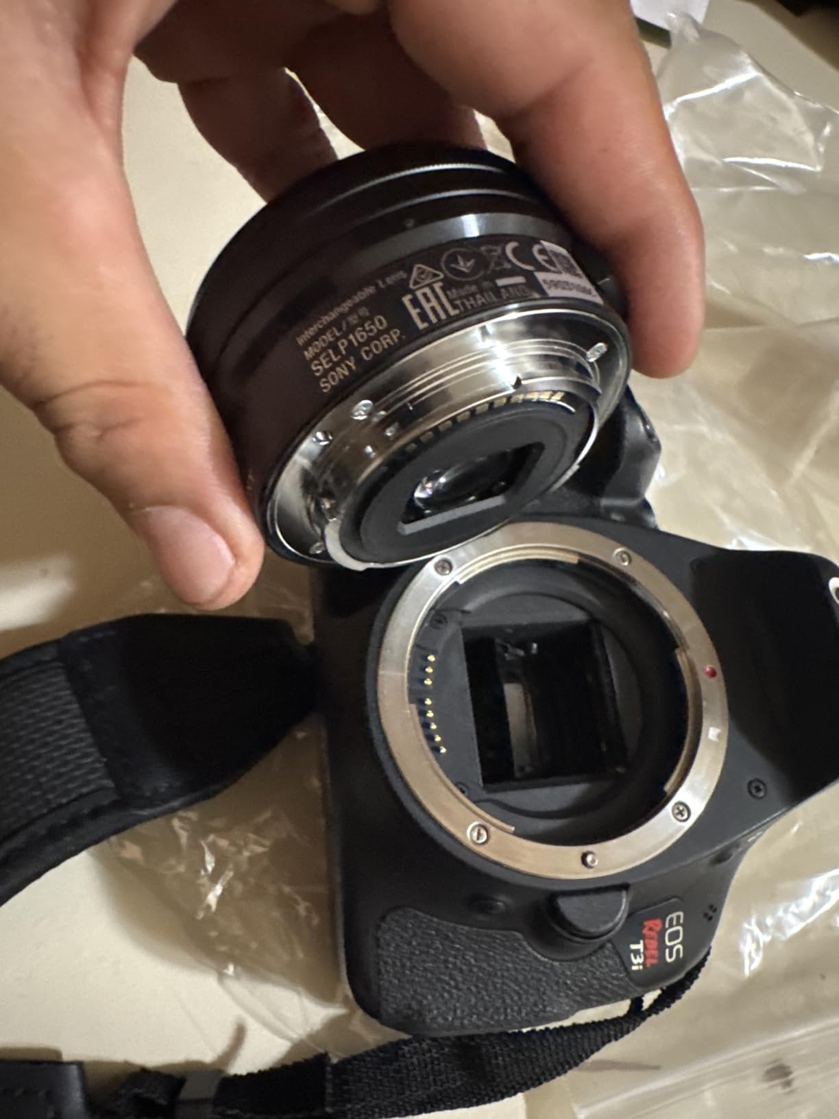 Canon EOS Rebel T3i Digital SLR Camera with EF-S 18-55mm f/3.5-5.6 IS Lens (Renewed) customer photo 1