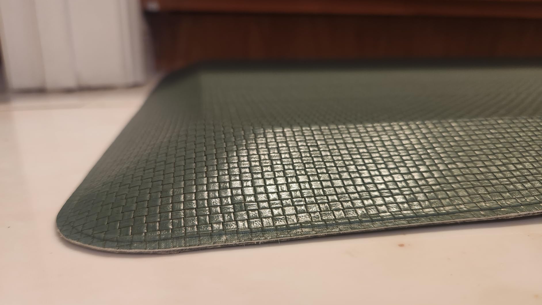 FEATOL Anti Fatigue Mat for Standing, 9/10 Extra Thick Ergonomic Standing Desk Mat, Comfort Memory Foam Standing Mat at Home,Office All Day (20