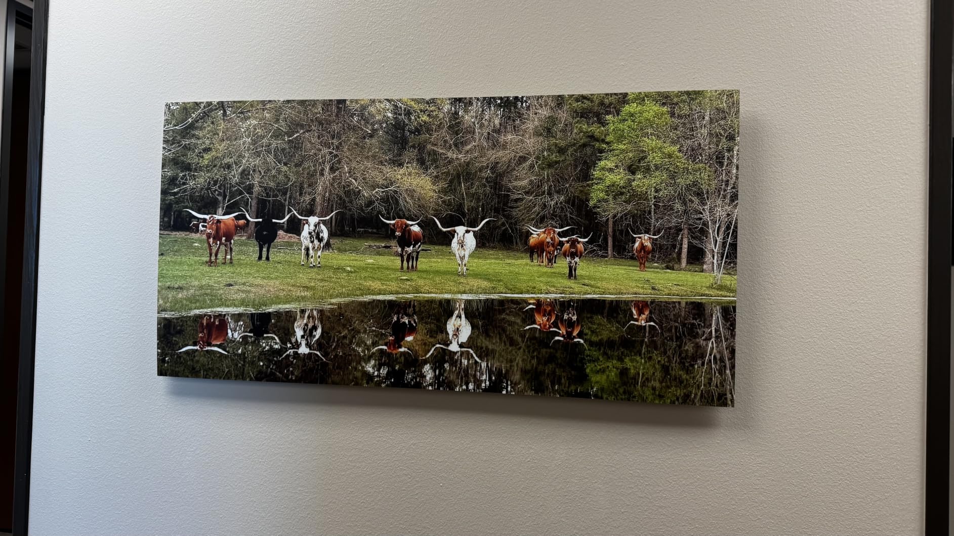 ArtToFrames 12x18 Custom Metal Photo Print, Upload Your Own Image on Metal, Personalized Wall Art, Made in USA customer photo 1