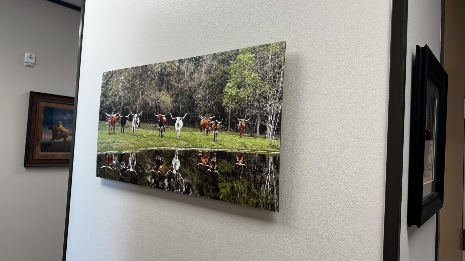 ArtToFrames 12x18 Custom Metal Photo Print, Upload Your Own Image on Metal, Personalized Wall Art, Made in USA customer photo 2