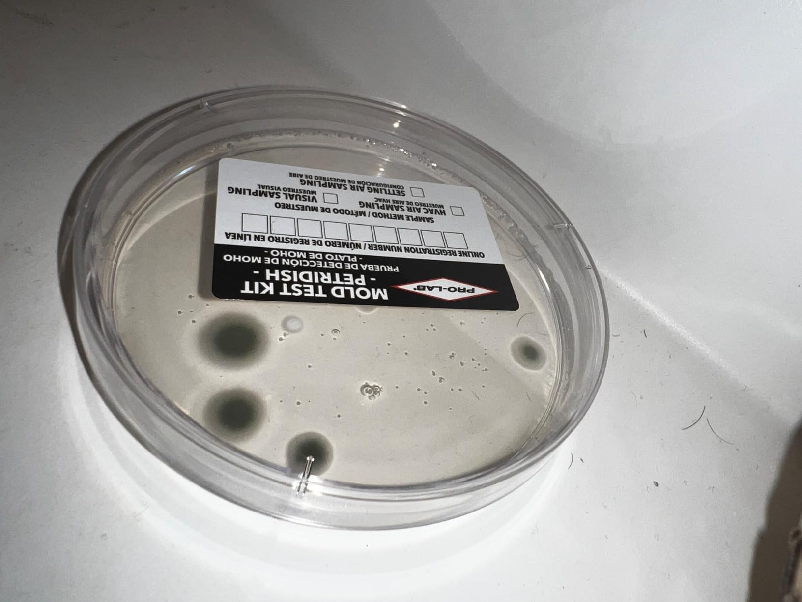 PRO-LAB DIY Mold Test Kit - 1 LAB FEE Included (3 Test Methods: Air, Surface, Bulk) AIHA Accredited Lab Analysis, Expert Consultation and Return Shipping Included customer photo 1