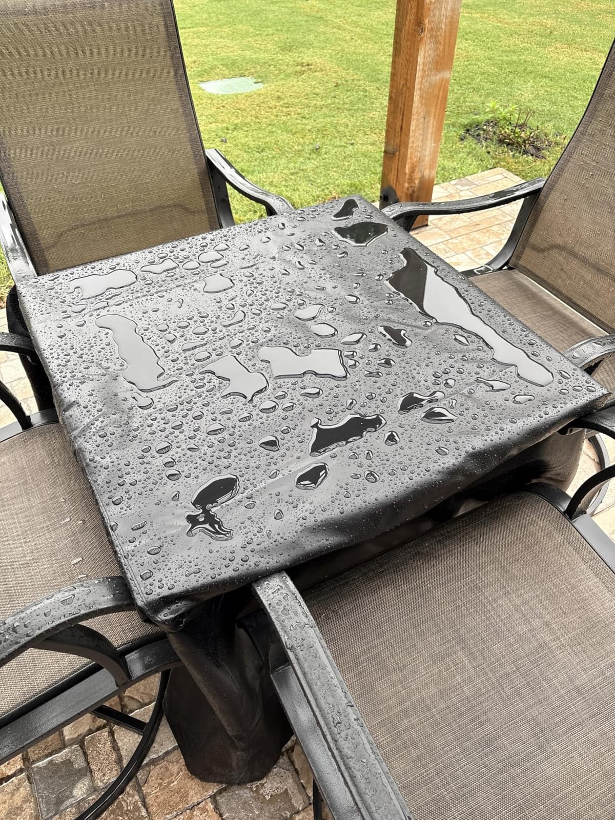 SHINESTAR Fire Pit Cover Square for 28