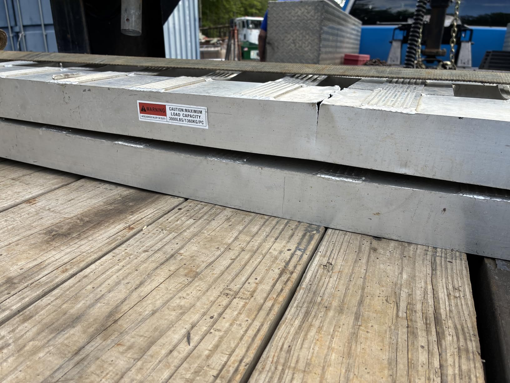 BestEquip 84x14 Inch Aluminum Ramps 6000LBS Capacity Car Trailer Truck ATV Ramps 1 Pair 2 Ramps customer photo 2