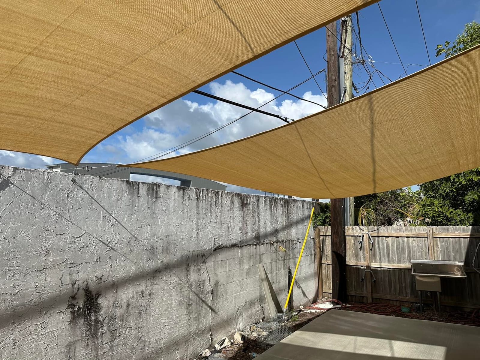 Artpuch Sun Shade Sail 16'X20' Sand Rectangle | Curved Edged, Commercial Grade 185GSM, Permeable Sunshade customer photo 1