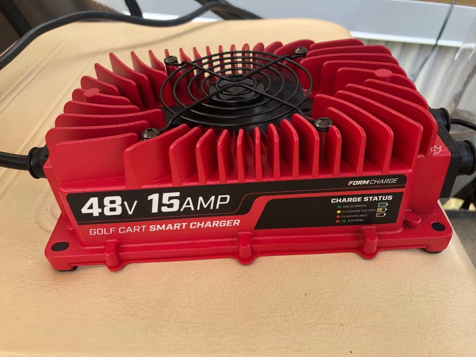 FORM 48 Volt Golf Cart Battery Charger for Club Car Precedent & DS Golf Carts - 48V 15AMP Lead Acid Battery Charger customer photo 1