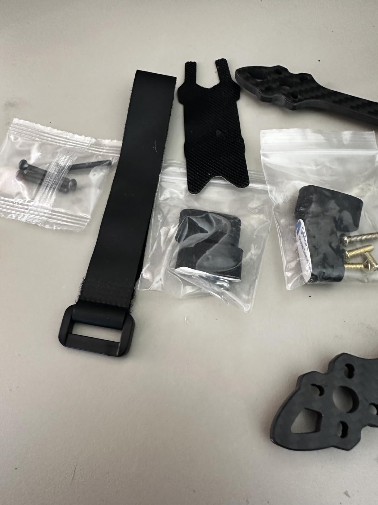 225mm FPV Racing Drone Frame Carbon Fiber 5 inch Quadcopter Freestyle Frame Kit with Lipo Battery Strap customer photo 1