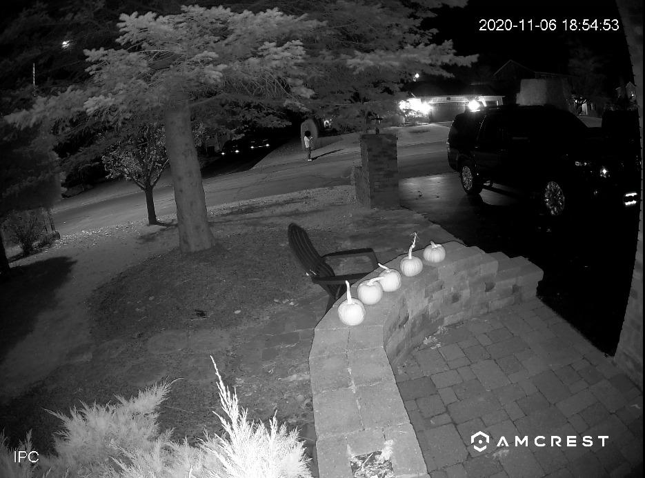 Amcrest 5MP Turret POE Camera, UltraHD Outdoor IP Camera POE with Mic/Audio, 5-Megapixel Security Surveillance Cameras, 98ft NightVision, 132° FOV, MicroSD (256GB), (IP5M-T1179EW-AI-V3) customer photo 1