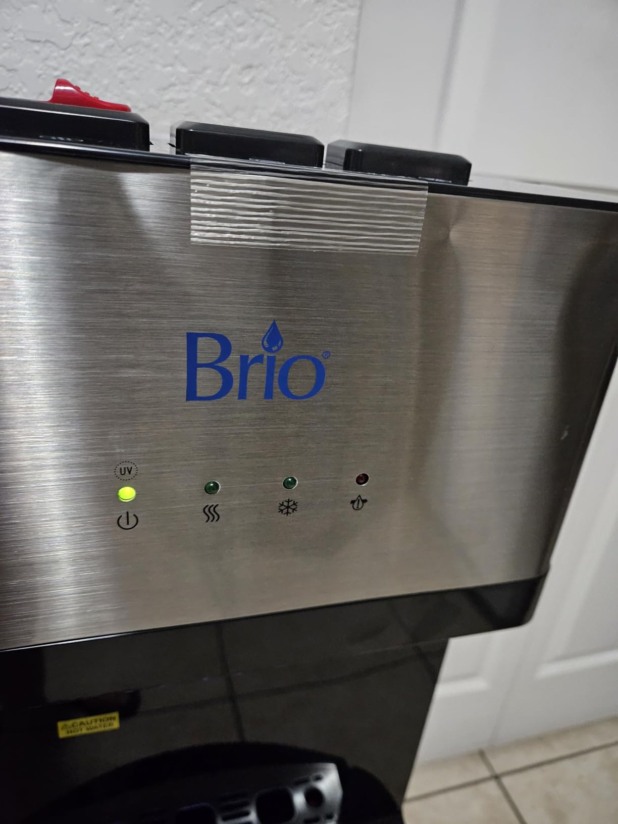 Brio Self Cleaning Bottleless Water Cooler Dispenser, UL Approved, Stainless Steel, Point of Use Drinking Water Filter, Hot, Cold, and Room Temperature customer photo 1
