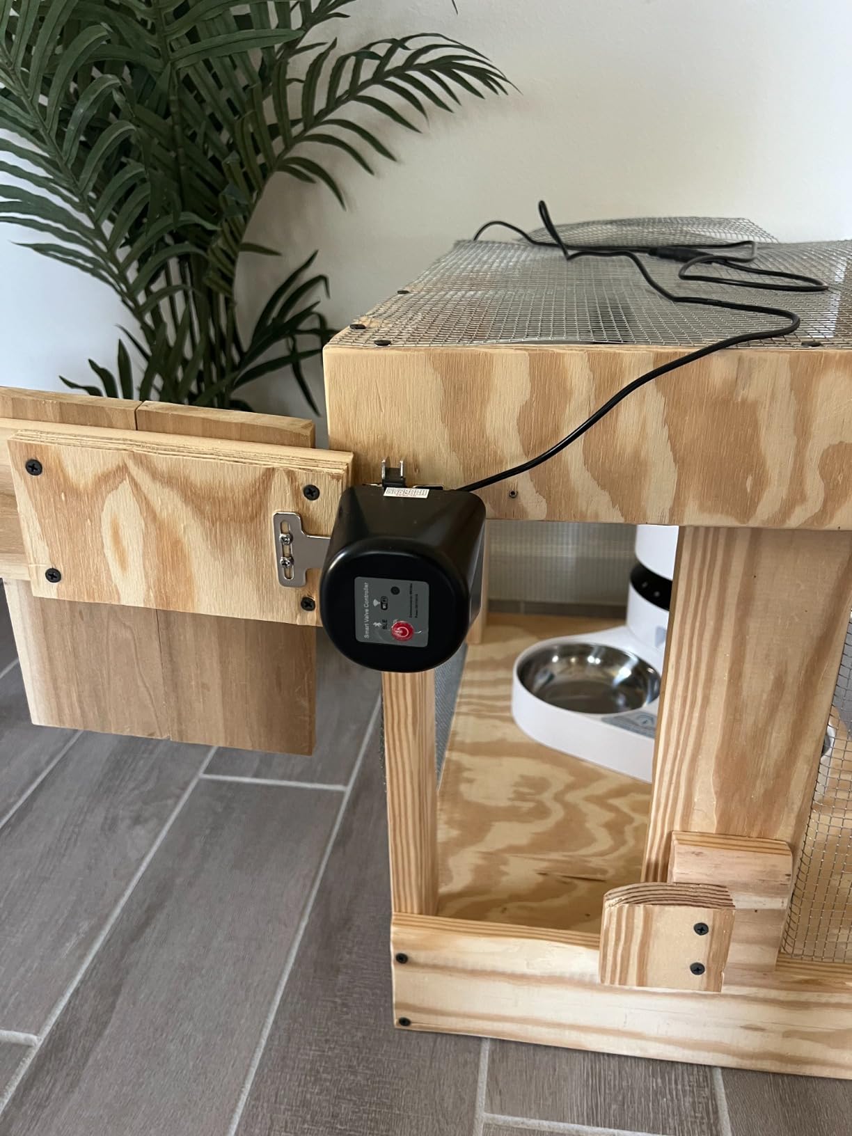 Motorized Smart Valve Actuator (Valve Sold Separately) WiFi & Bluetooth Electric Water Shutoff Controller Robot Automatically, Tuya Smart & Smart Life App Control, Work with Alexa, No Hub Required customer photo 2