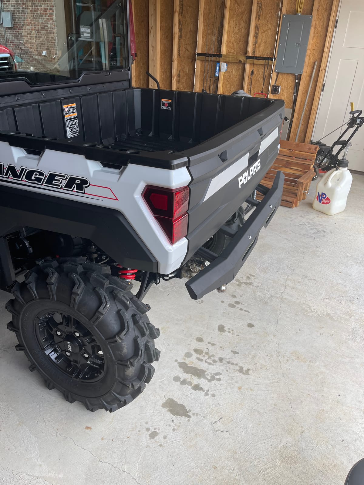KEMIMOTO Rear Bumper Compatible with Polaris Ranger 1000/XP/Crew | Heavy Duty Rigid Steel Rear Brushguard Replace #2882529 2018-2026, No Drilling Required customer photo 2