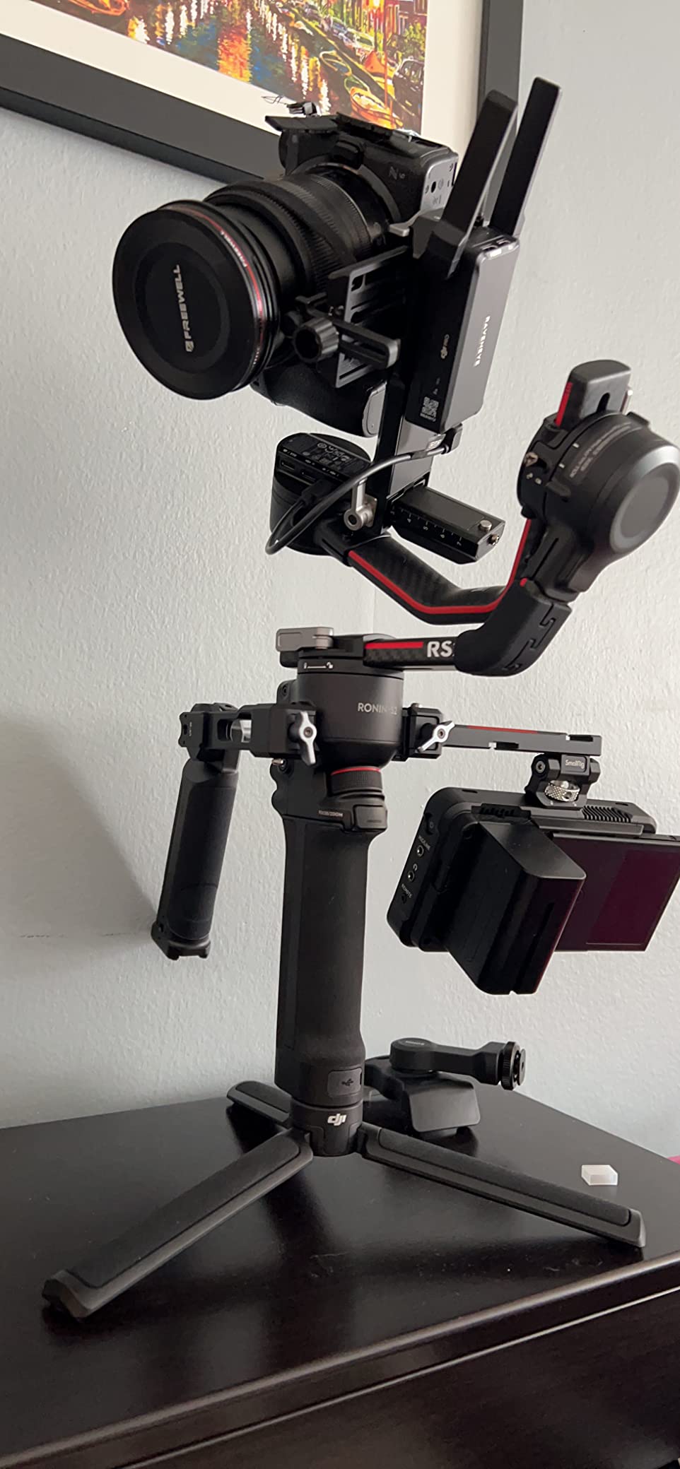 DJI RS 2 Combo - 3-Axis Gimbal Stabilizer for DSLR and Mirrorless Cameras, Nikon, Sony, Panasonic, Canon, Fuji, 10lbs Tested Payload, 1.4
