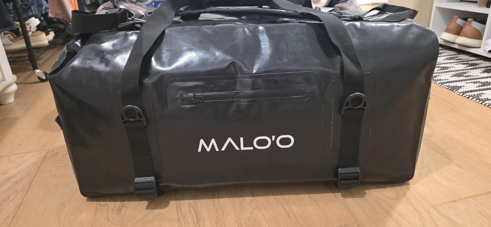 Malo'o 60L & 90L Airtight Waterproof Duffel Bag Backpack - Heavy Duty Dry Bag with Waterproof Zipper customer photo 2