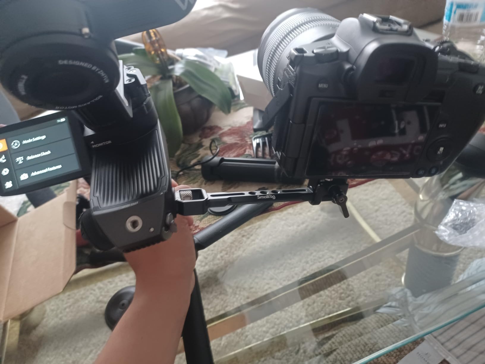 SMALLRIG Adjustable Camera Monitor Mount for DJI Ronin-S/Ronin-SC & ZHIYUN Crane 2S/Crane 3/3S/WEEBILL-S & MOZA AirCross 2 Gimbals - 2889 customer photo 2