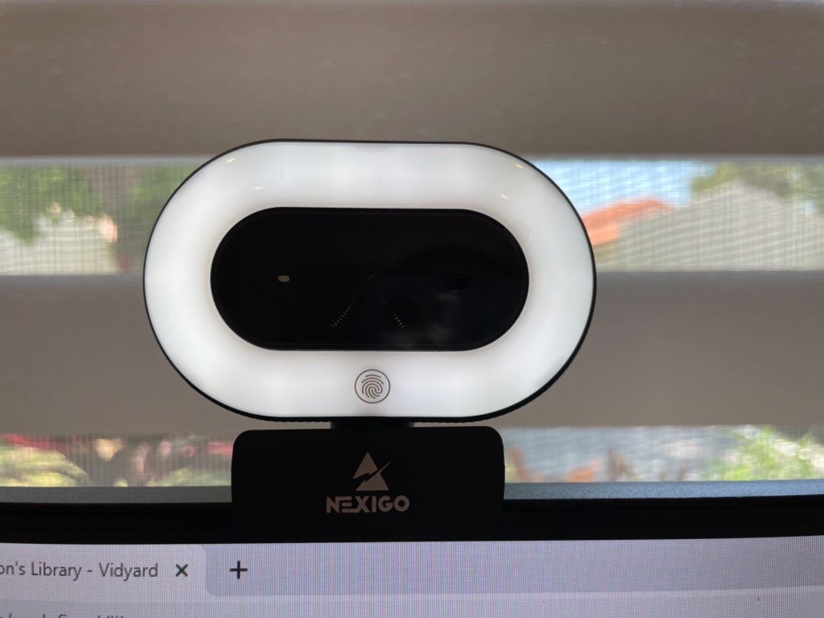 NexiGo StreamCam N930E with Software, 1080P Webcam with Ring Light and Privacy Cover, Auto-Focus, Plug and Play, Web Camera for Online Learning, Zoom Meeting Skype Teams, PC Mac Laptop Desktop customer photo 2