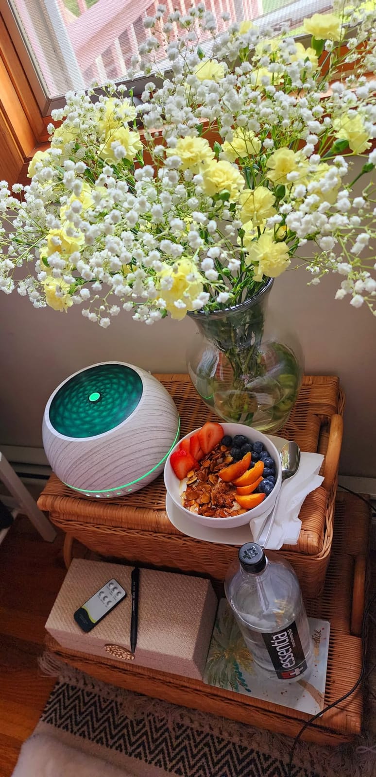 DAROMA 1000ML Essential Oil Diffuser with Bluetooth Speaker & Remote, 2026 Upgrade Aromatherapy Diffuser, Aroma Diffuse with Music Player Function, Humidifier, LED Light in 7 Colors, Home Office Bedroom customer photo 2