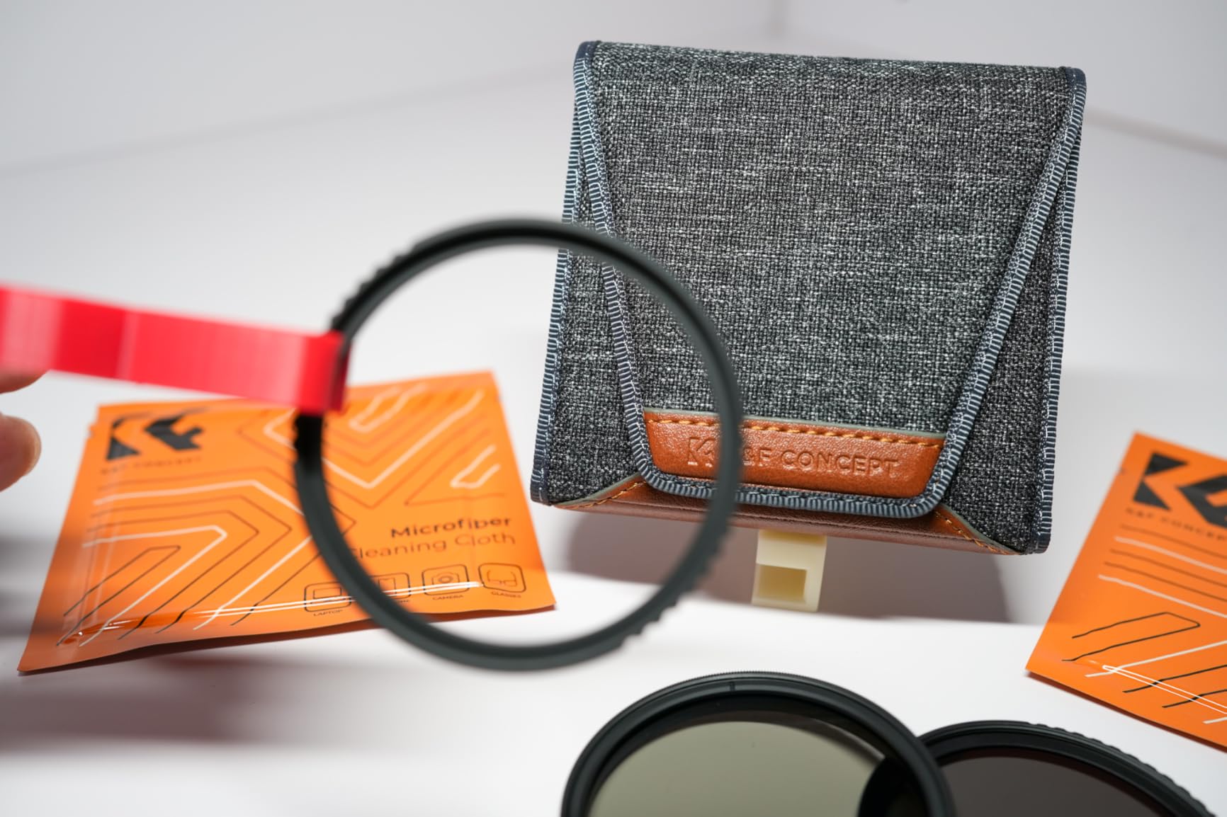 K&F CONCEPT 55mm UV/CPL/ND Lens Filter Kit | UV Filter+Polarizer Filter+Neutral Density Filter(ND4)+Cleaning Cloth+Filter Pouch K Series FS302 customer photo 1