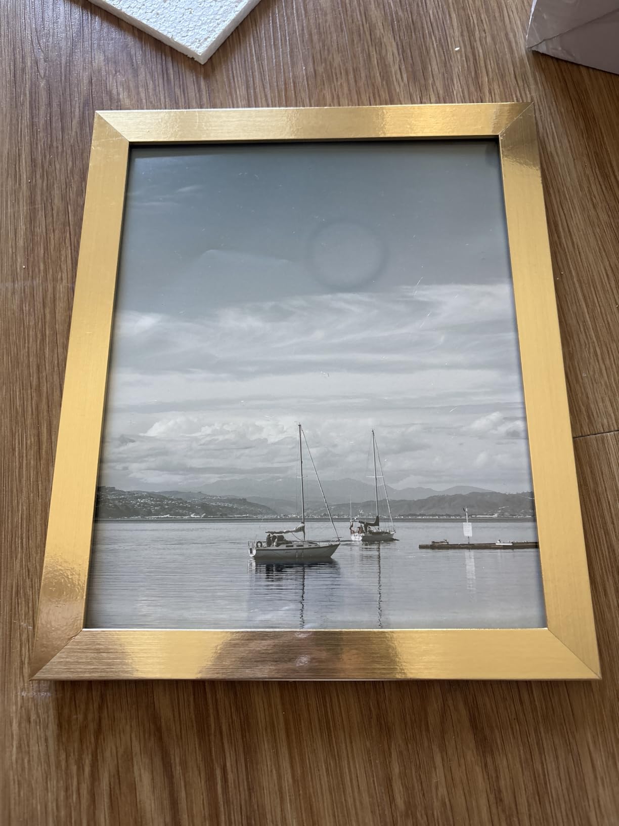 SONGMICS Picture Frames, Collage Picture Frames Set of 10, Two 8x10, Four 5x7, Four 4x6, Photo Frame for Wall Gallery Decor, Table Display, Glass, Rustic Brown customer photo 2