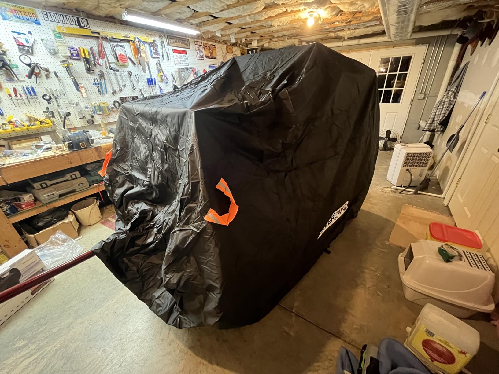NEVERLAND UTV Cover Heavy Duty Ranger Cover Waterproof 4-6 Seater Side by Side Covers 4 Door All Weather Storage with Reflective Strip Compatible with Polaris RZR General Can-Am Yamaha SxS customer photo 2