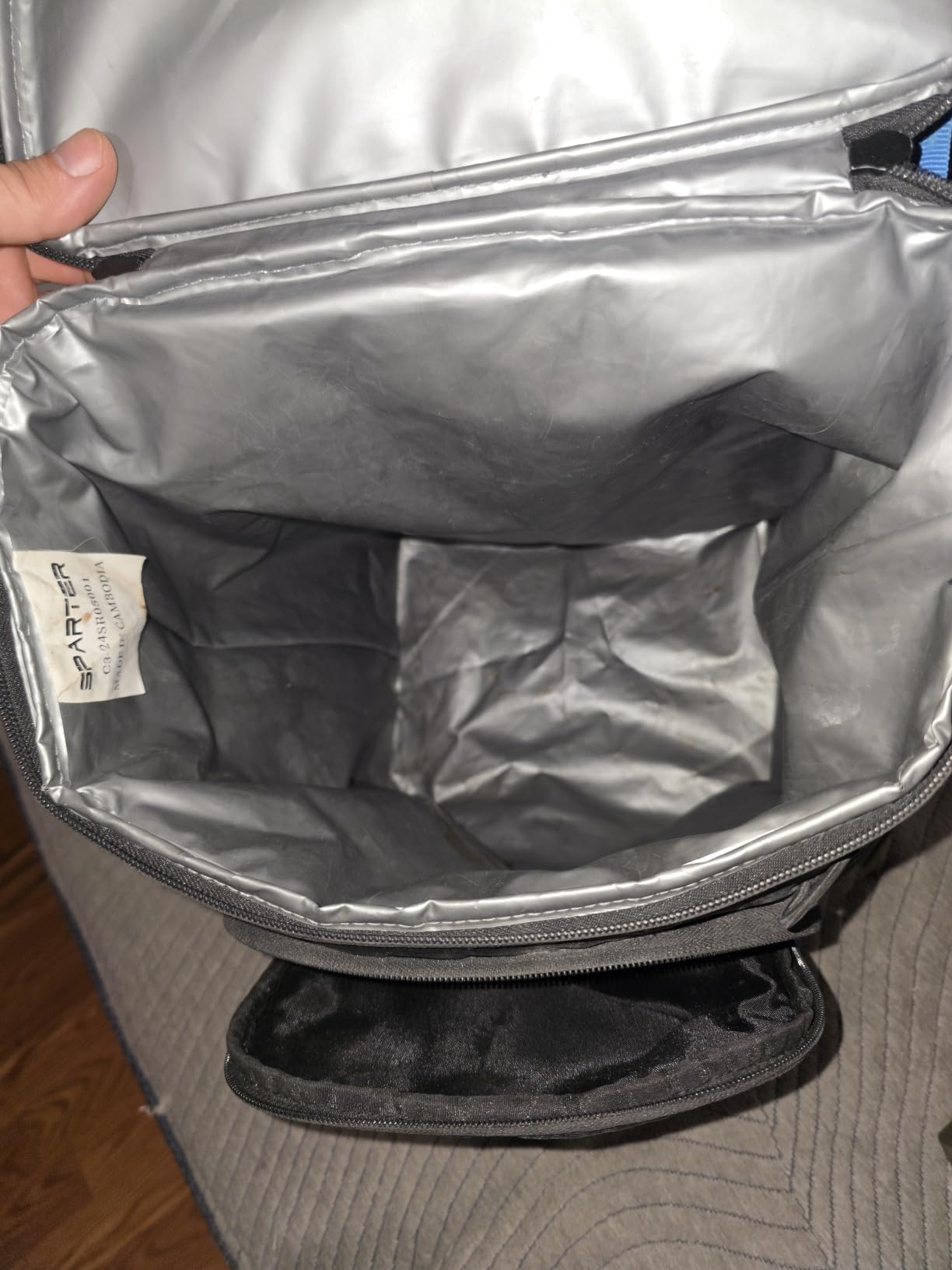 SPARTER Backpack Cooler Insulated Leak Proof 33/49 Cans, 2 Insulated Compartments Thermal Bag, Portable Lightweight Beach Travel Camping Lunch Backpack for Men and Women customer photo 1