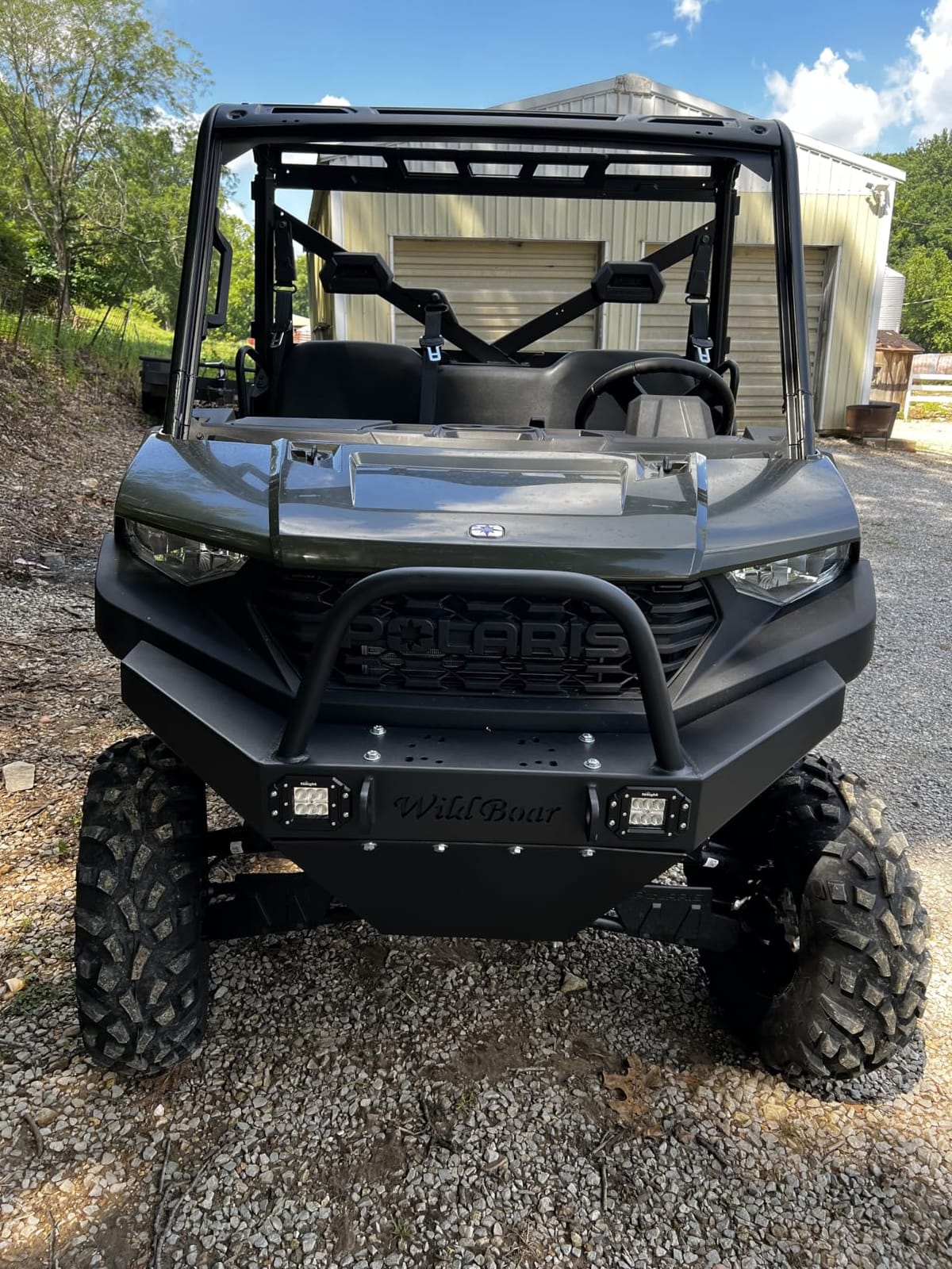Wild Boar Front Winch Bumper w/LEDs Compatible with Polaris Ranger 1000 (2021+) customer photo 2