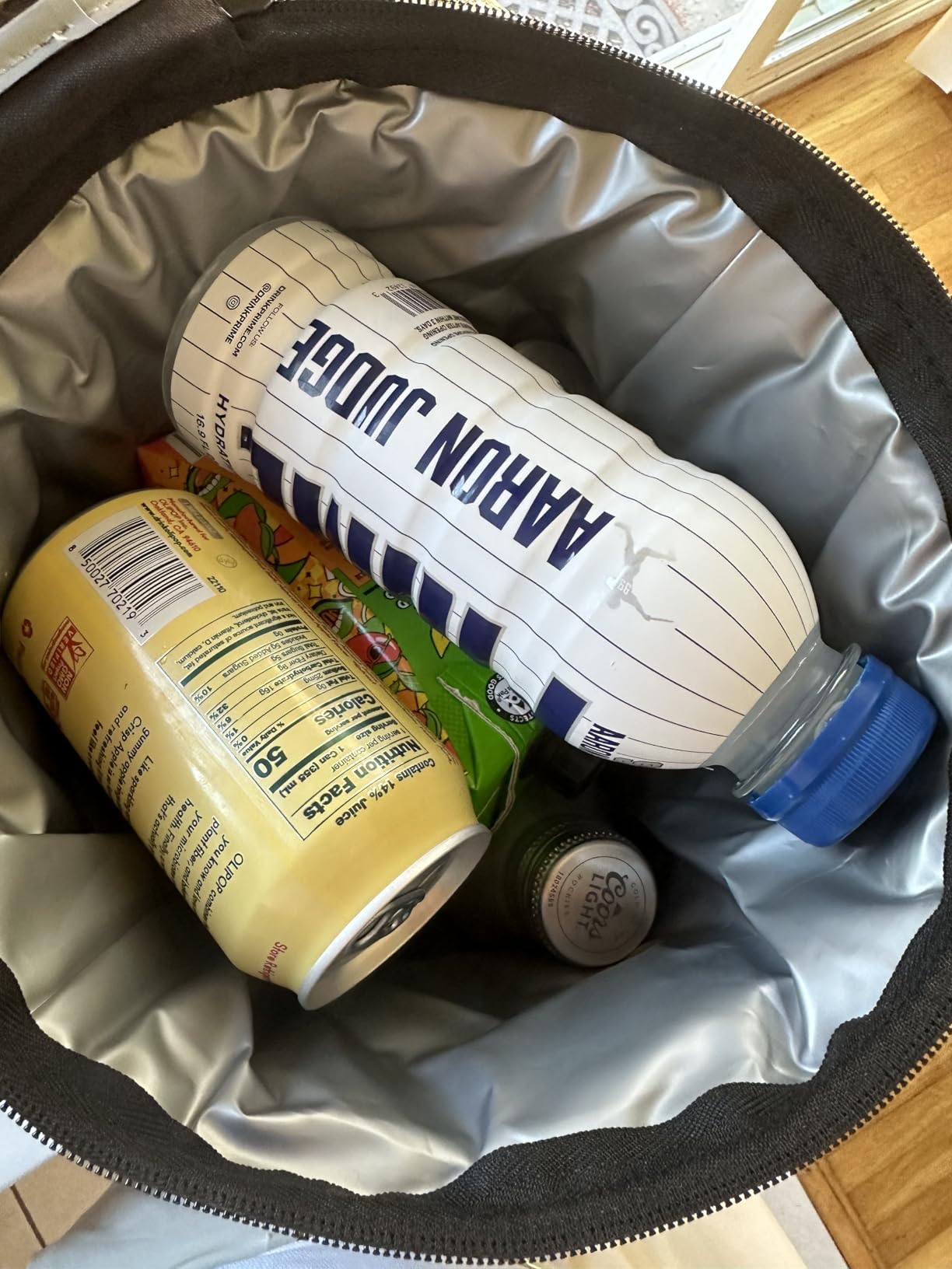 InTheZone Golf Cart Cooler - Soft-Sided, Collapsible, Insulated Cooler Bag | Attaches to Cart Basket or Fender | Durable, Leakproof, Portable - Great Gift for Golfers. customer photo 2