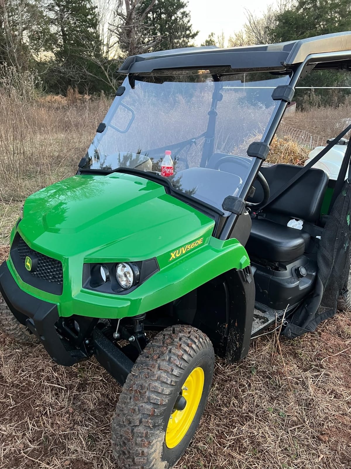 KEMIMOTO Front Full Windshield Compatible with Gator XUV 550 560 560e 590i | 590e 590m, Polycarbonate Clear Windshield Scratch Resistant UTV Accessories customer photo 1