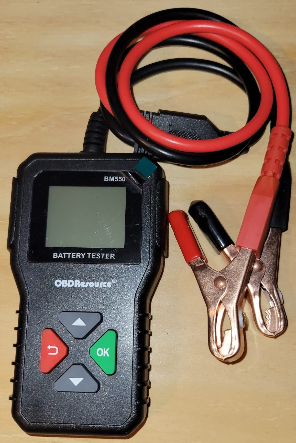 Car Battery Tester 6V 12V 24V Battery Voltage Tester, BR502 100-2000 CCA 2Ah-220Ah Internal Resistance Tester Automotive Accurate Digital Auto Battery Analyzer for Car Truck Marine Motorcycle SUV Boat customer photo 1