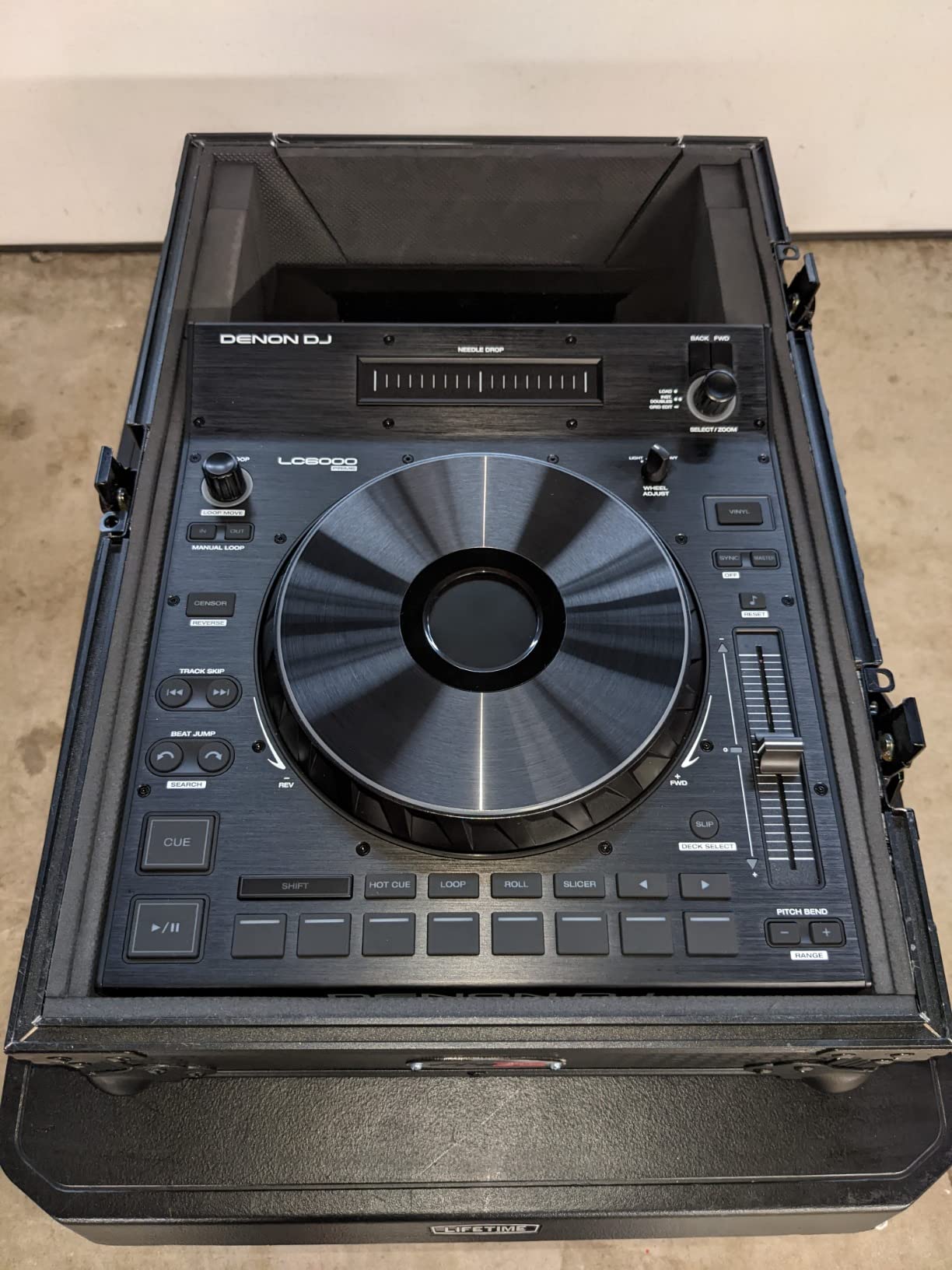 ProX DJ Coffin Flight Case for Pioneer XDJ-XZ / DDJ-FLX10 / DDJ-1000 / Similar Size Controller with Wheels and Laptop Shelf customer photo 1