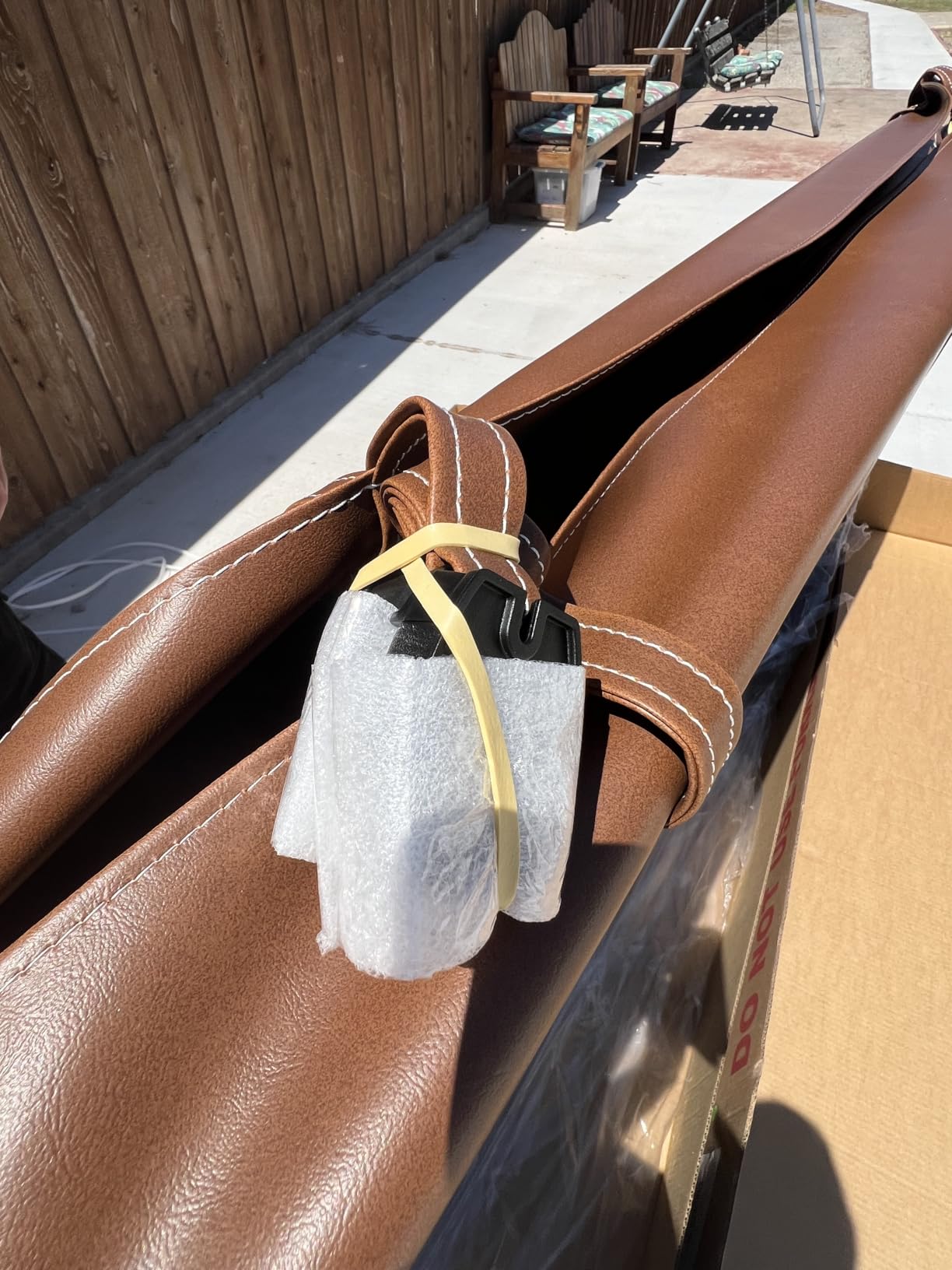 MySpaCover Custom-Made Hot Tub and Spa Cover Replacement | High-Density EPS Foam Insulation | HydroTex 600D or Marine Vinyl | Any Shape and Size up to 96 x 96 in. | 5-Year Warranty customer photo 1
