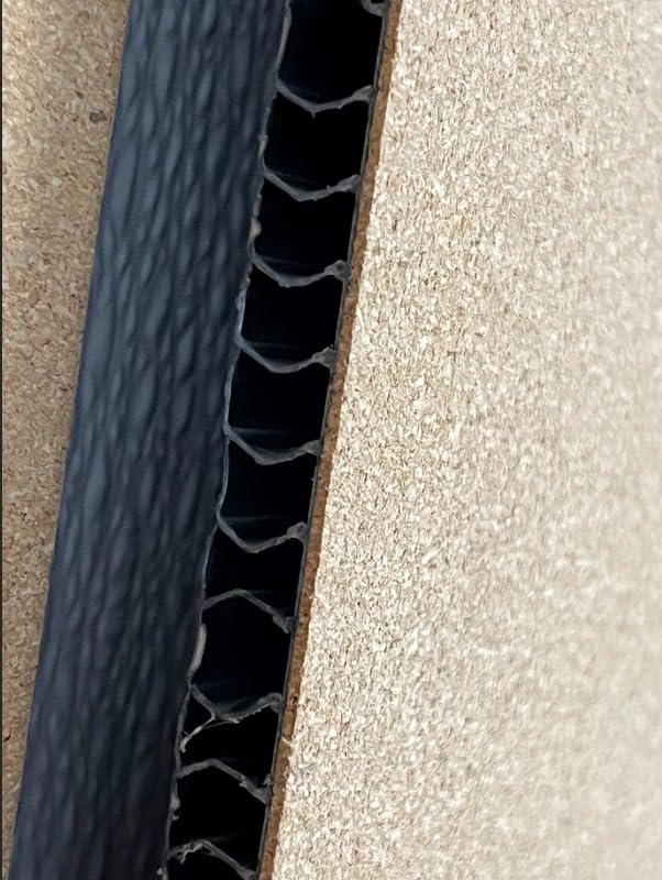 Bulletin Board 48 x 36, Black Aluminium Framed 4x3 Corkboard, Large Wall Mounted Notice Board with 18 Push Pins for School, Home & Office customer photo 1