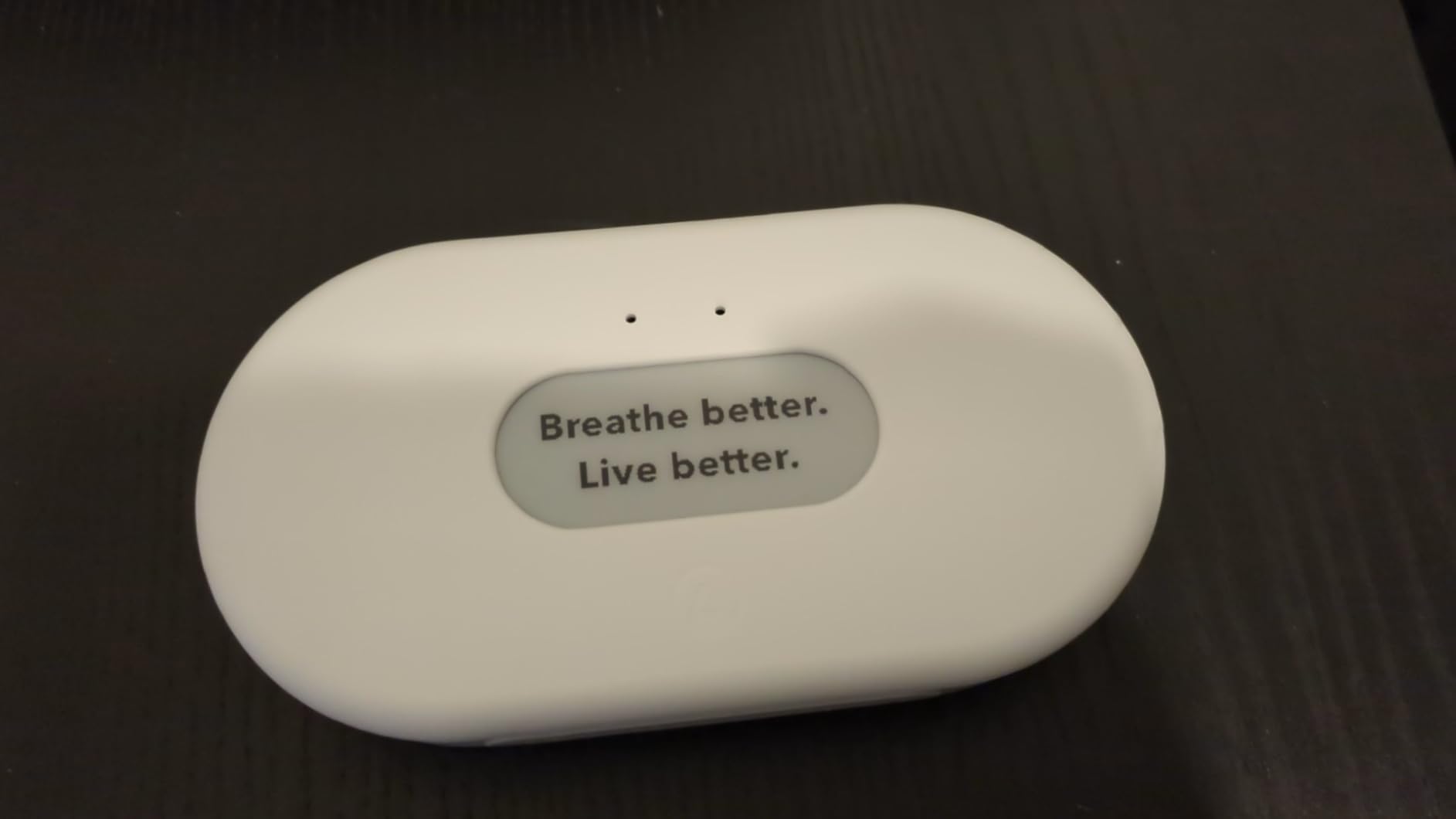 Airthings 2960 View Plus - Battery Powered Radon & Air Quality Monitor (PM, CO2, VOC, Humidity, Temp, Pressure) customer photo 1