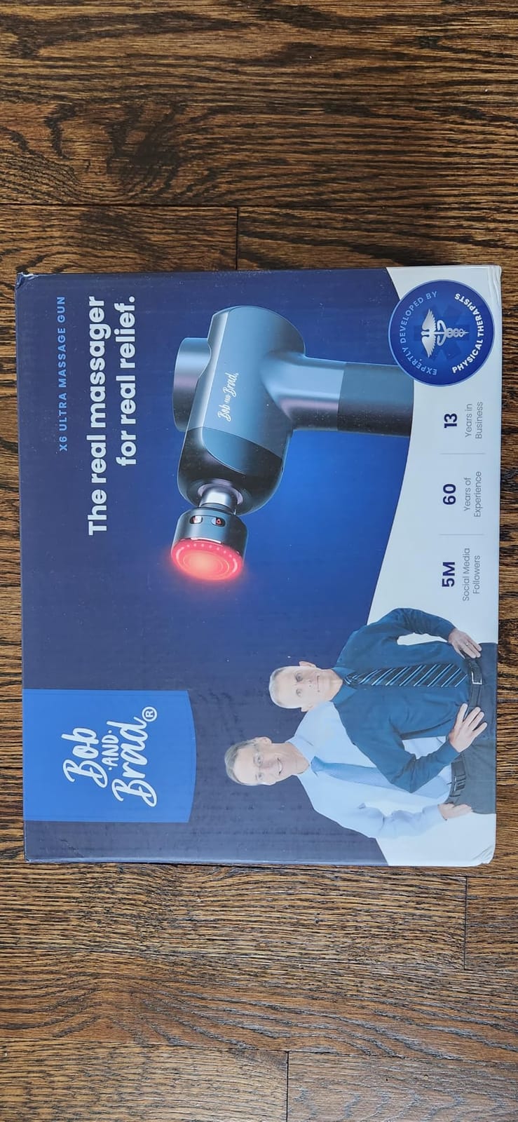 BOB AND BRAD X6 Pro Massage Gun Deep Tissue Percussion with Metal Head, FSA/HSA Eligible Professional Muscle Massage Gun for Athletes customer photo 1